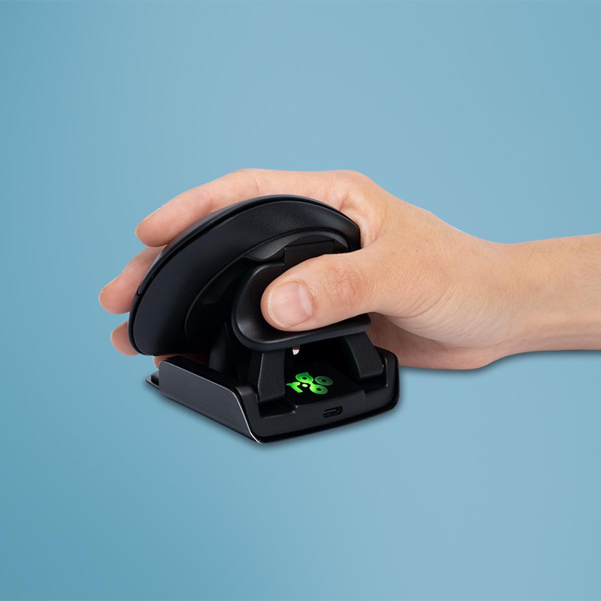 MOUSE USB OPTICAL WRL TWISTER/BLACK RGOTWBMWLBL R-GO TOOLS