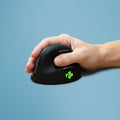 MOUSE USB OPTICAL WRL/RIGHT BLACK RGOHEWL R-GO TOOLS